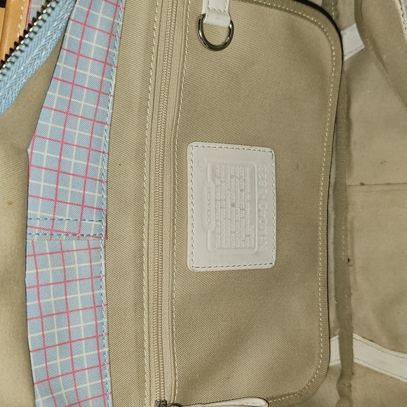 Coach 2004 Vintage Soho Tattersall Twill Tote Creed M04Q-1823 EUC - Picture 14 of 15